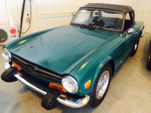 Very original 1973 triumph tr6