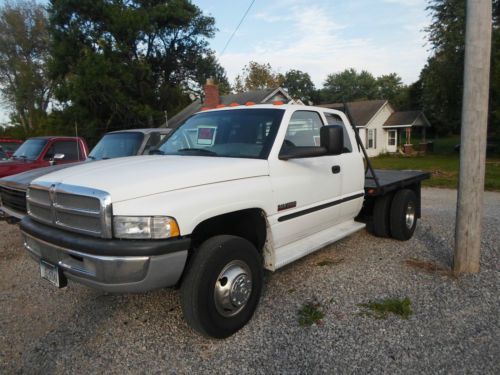 1999 dodge ram 3500 4x4 flatbed