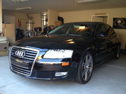 2008 Black Audi A8L Quattro Very Clean on 52,500 Miles!!, US $28,500.00, image 2