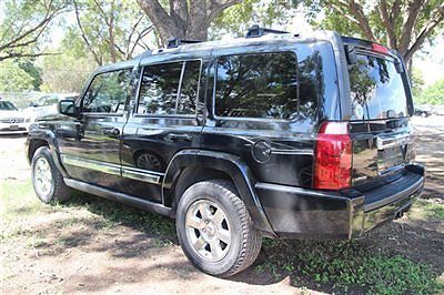 Jeep commander rwd 4dr limited low miles suv automatic gasoline 5.7l 8 cyl black