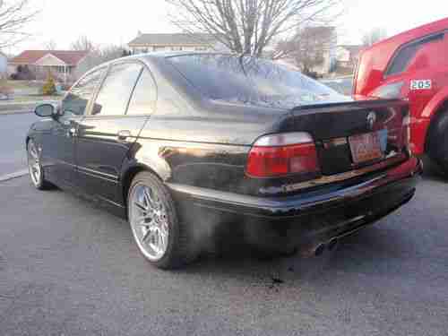 2000 BMW 540i M SPORT Sedan 4-Door 4.4L Black on Black super clean, US $7,750.00, image 2