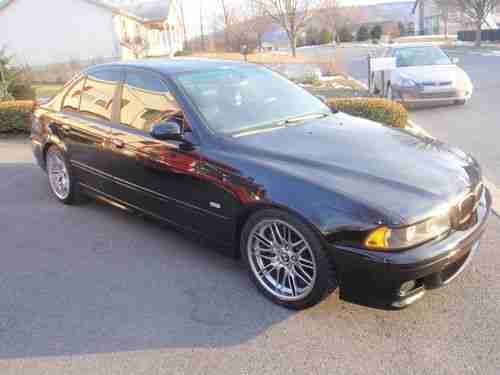 2000 BMW 540i M SPORT Sedan 4-Door 4.4L Black on Black super clean, US $7,750.00, image 3