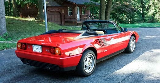 1986 ferrari mondial cabriolet