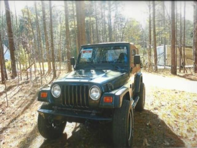 1997 - jeep - wrangler - green