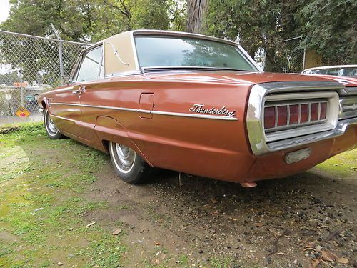 1965 ford thunderbird special landau calofornia no rot car s o l i d under