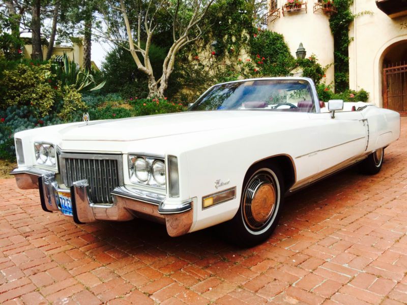 1972 cadillac eldorado 8.2 litre