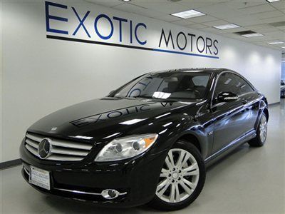 2008 mercedes cl600! blk/blk distronic pdc keyless go nav nite vision xenons