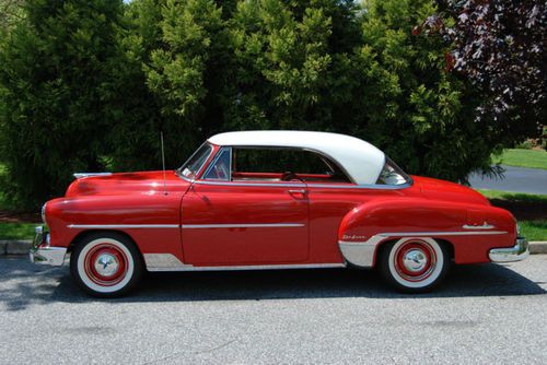 1952 chevrolet stylene deluxe hard top/bel air*mint! no reserve*show car