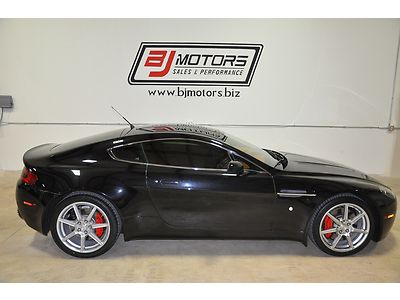 Aston martin v8 vantage 12k miles black kestrel tan