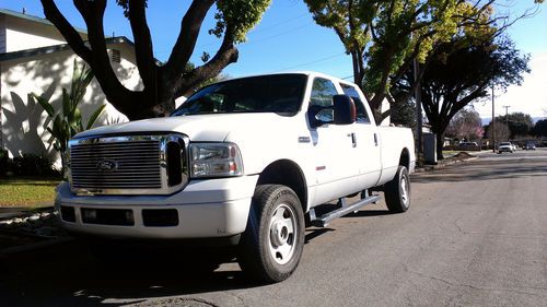 2007 f350 superduty 6.0 turbo diesel quad cab 4x4 long bed (8') 161k no reserve!