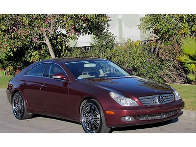 2006 mercedes-benz cls500 navigation system/ moon roof clean pre-owned