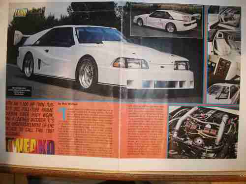 1987 mustang road race BonneVille Race Car, image 13