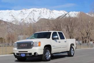 2010 gmc sierra denali awd nav sunroof crew cab heated cooled seats pearl white