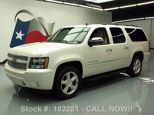 2012 chevy suburban ltz 4x4 sunroof dual dvd nav 13k mi texas direct auto