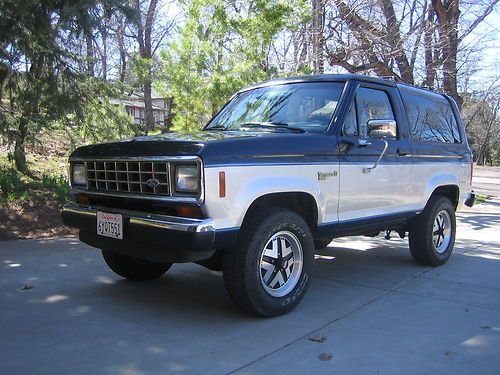 1987 ford bronco ii xlt sport utility 2-door 2.9l