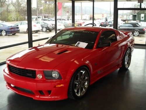 2007 ford mustang gt saleen s281! bank repo! absolute auction! no reserve!