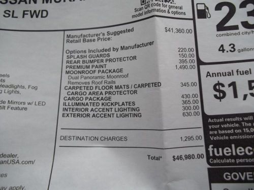 2023 Nissan Murano, US $21,000.00, image 24