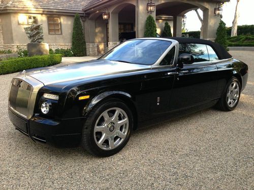 2011 rolls royce phantom drophead coupe convertible 2-door 6.7l