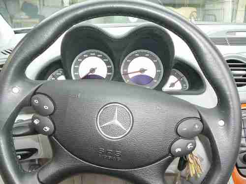 SL55 AMG SUPER CHARGED INTERCOOLED V8 KOMPRESS BRILLIANT SILVER DARK ASH 2004, US $39,900.00, image 6