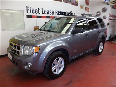 No reserve 2008 ford escape hybrid, 1 owner off corp.lease