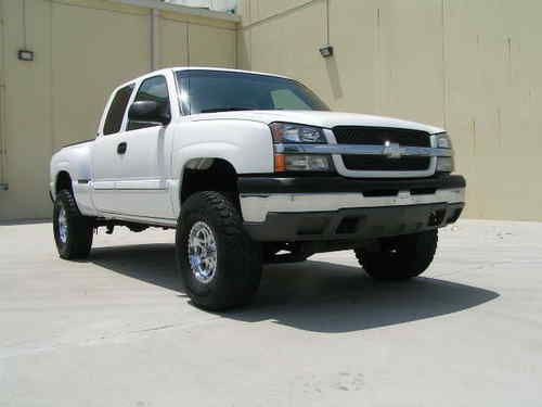 Lifted@@2003 chevrolet silverado 1500 ls ext-cab step side sb 2wd@@ lifted@@