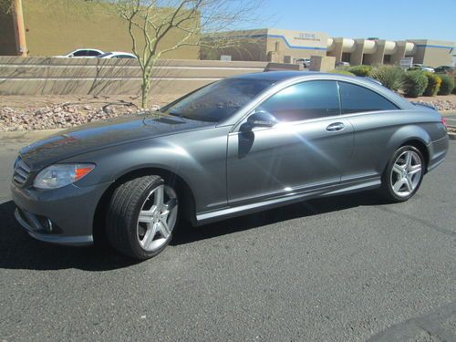 Message for reserve 2009 mercedes-benz cl550 4matic coupe 5.5l nav awd amg pkg