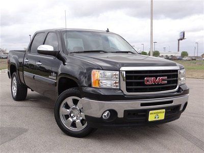 Crew cab black leather interior automatic transmission 2wd finance 5.3l pickup