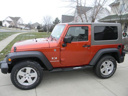 2009 jeep wrangler x sport utility 2-door 3.8l