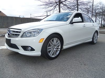 08 mercedes c 300 2008 c300 amg sport pkg. navi low miles 1 owner!