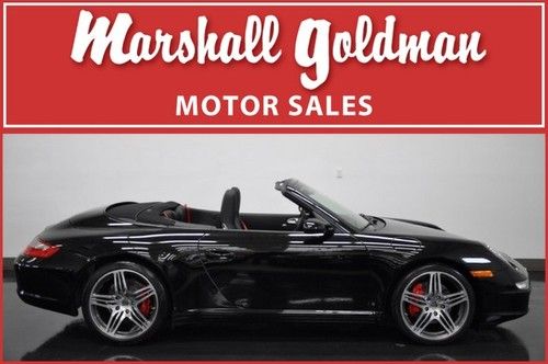 2008 porsche 997 s cabriolet black/black only 10700 miles