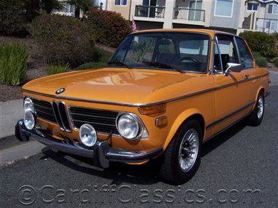 '72 2002 tii *extremely original california car* factory bmw 5 speed* rust free*