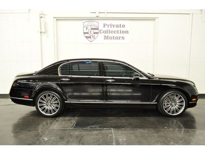 2009 flying spur speed* naim* active cruise* rear power seats* 08 10 11