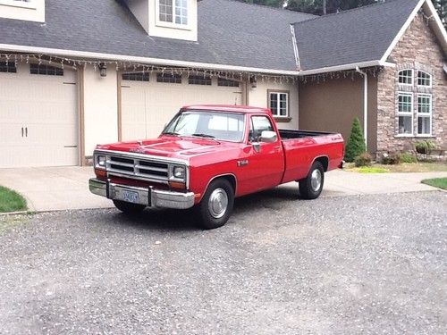 1989 dodge d350 base standard cab pickup 2-door 5.9l