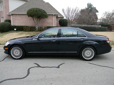 07 s 550 heated/cooled memory seats navigation sunroof parking assist loaded