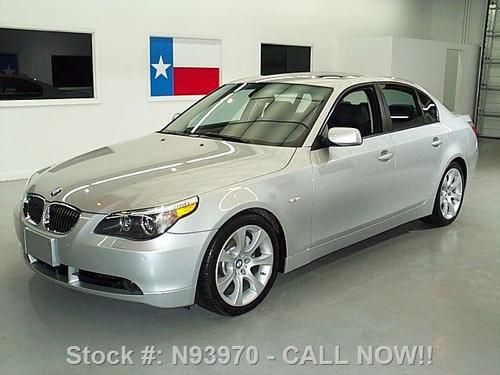 2007 bmw 550i smg premium htd seats sunroof nav 67k mi texas direct auto