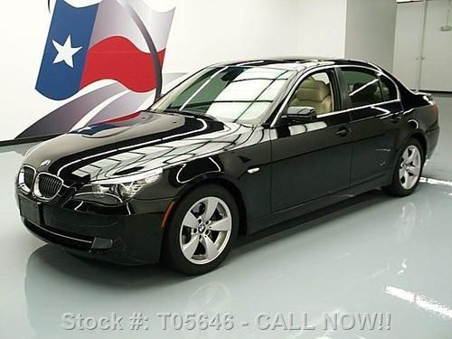 2008 bmw 528i sedan automatic htd seats sunroof nav 66k texas direct auto