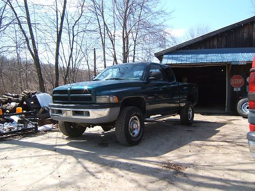 1999 dodge cummins diesel quad cab short bed auto 2500 4x4 no rust