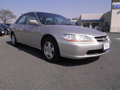 98 honda accord ex v6 sedan leather sunroof no reserve