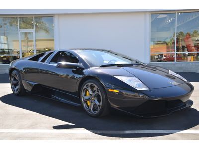 2007 lamborghini murcielago lp640 coupe. 25,854 miles. e-gear. back up camera.