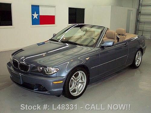2004 bmw 330ci convertible sport auto htd seats 66k mi texas direct auto