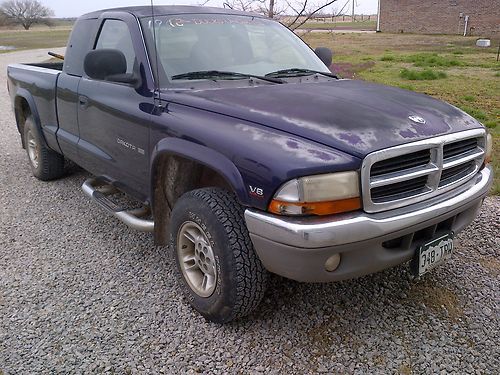 1999 dodge dakota 4x4 ext cab