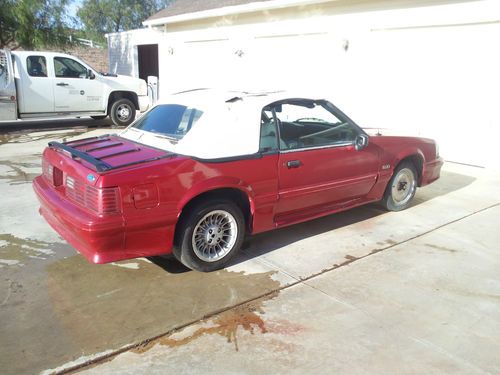 Mustang gt, 5.0, 5 speed, convertible.  california car. clean title, current reg