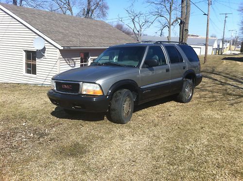 1998 gmc jimmy slt auto4x4 fully loaded leather sun roof custom 2-tone paint