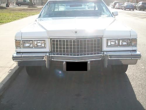 Vintage 1976 cadillac sedan deville all original mint cond low mileage see pics