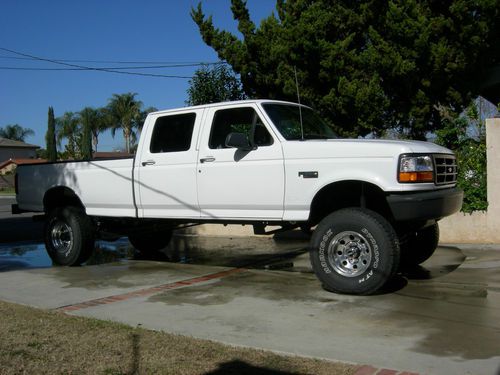 1997 ford f-350 xl crew cab pickup 4-door 7.3l