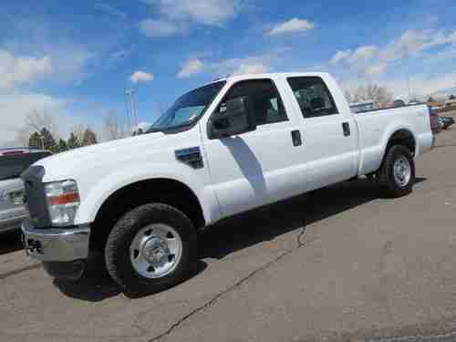 2010 Ford F250 Crew Cab Short Bed 6.8 V10 Gas Fleet Lease 1 Owner 4x4 Serviced, US $12,495.00, image 4