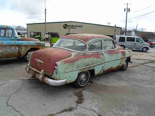 53 Chevy Bel Air 2 door post / fresh off the farm, image 3