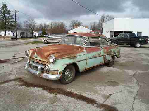 53 Chevy Bel Air 2 door post / fresh off the farm, image 8