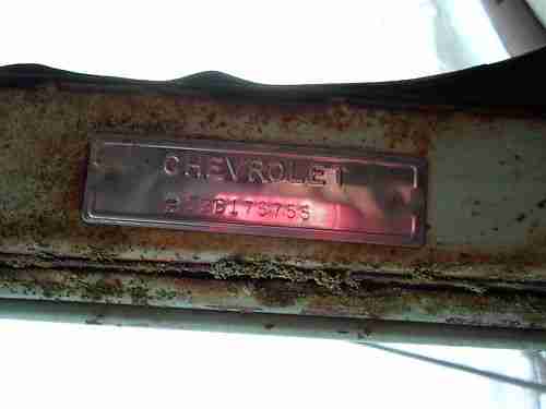 53 Chevy Bel Air 2 door post / fresh off the farm, image 16