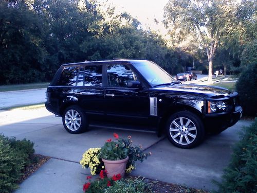 2007 land rover range rover supercharged sport utility 4-door 4.2l